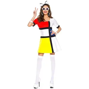 Women's Sexy 60's MOD Muse Costume
