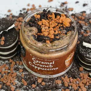 Caramel Crunch Cappuccino Almond Butter Flavor Sweet