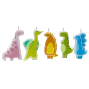 Dino Candle 5 pcs Set