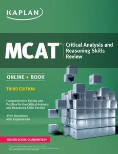 USED-MCAT Critical Analysis and Reasoning Skills Review: Online + Book (Kaplan Test Prep) by Kaplan Test Prep (Paperback)