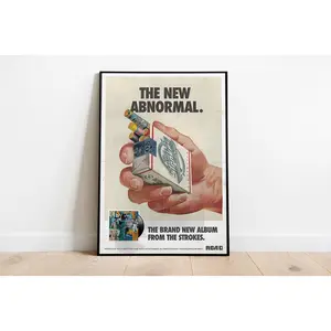 The Strokes Album Cover Poster Music Wall Art Print