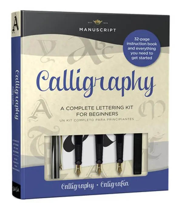 Calligraphy Kit: A Complete Kit for Beginners [With Calligraphy Pens and Paper] -- Arthur Newhall, Mixed Media Product