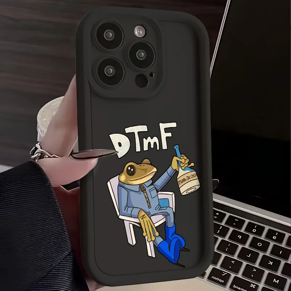 Fashion Trend Singer B-Bad B-Bunny Phone Case Compatible with for iphone 16 15 14 13 12 11 Pro Max Mini XR XS X 7 8 Plus, Soft TPU Back Cover for Drop Protection.