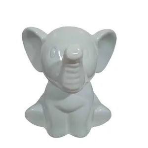 Elephant Design Baby Bank - Decorative Piggy Bank for Kids