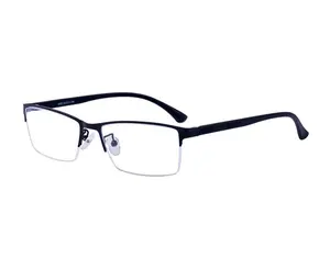 Fashion Black Half Frame Clear Lens Business Glasses Frame Women/Men
