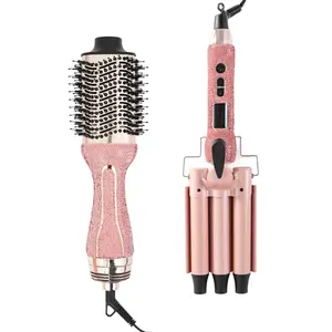 Glitz & Glam Pink Hair Tool Bundle