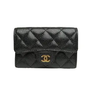 Pre-owned CHANEL CF Short Flap Wallet without Back Zipper P226056304