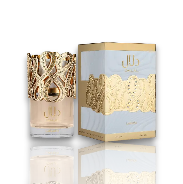 Lattafa | Dalal | Women's Fragrance | 100 ML - 3.4 OZ | Eau De Parfum | Ylang-Ylang - Jasmine & Orange Flower