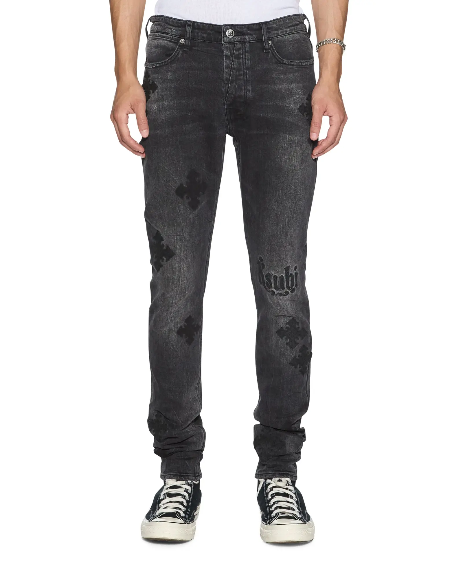 KSUBI JEANS VAN WINKLE BLAKK METAL PAISE