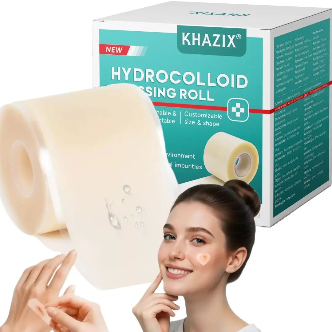 Waterproof Hydrocolloid Skin Care Roll, Self-Adhesive Super Absorbent Bandage, Soft and Waterproof, Ideal for Skin Care