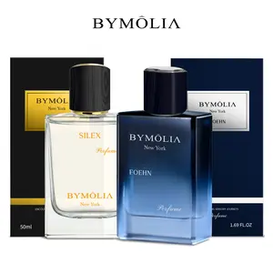 BYMOLIA  Classic Unisex Woody & Vanilla Eau de Parfum Spray  Long Lasting Confident Fragrance  50ml  1.7 fl oz  Pack of 2  Perfume Set