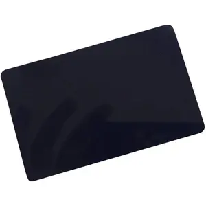 NTAG215 NFC Blank PVC Color Cards Work with TagMo and  for  NFC-Enabled Smartphones and Devices (Pack of 10) (Black)