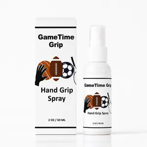 GameTime Hand Grip Spray - Sweaty Hand Gripping Aid for Athletes, Drying Rosin Spray - Baseball Bat Pine Tar Alternative, Pickleball Overgrip Enhancer, Football Glove Stickem Spray, Goalie Glove Glu - Max Control, Long Lasting, Vegan Formula - 2 oz Bottle