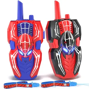 Lehoo Castle Walkie Talkies for Kids, Spider Toys 2 Pack Outdoor 2 Way Radio Toy, Hiking Camping, Birthday Gifts For Boys&Girls