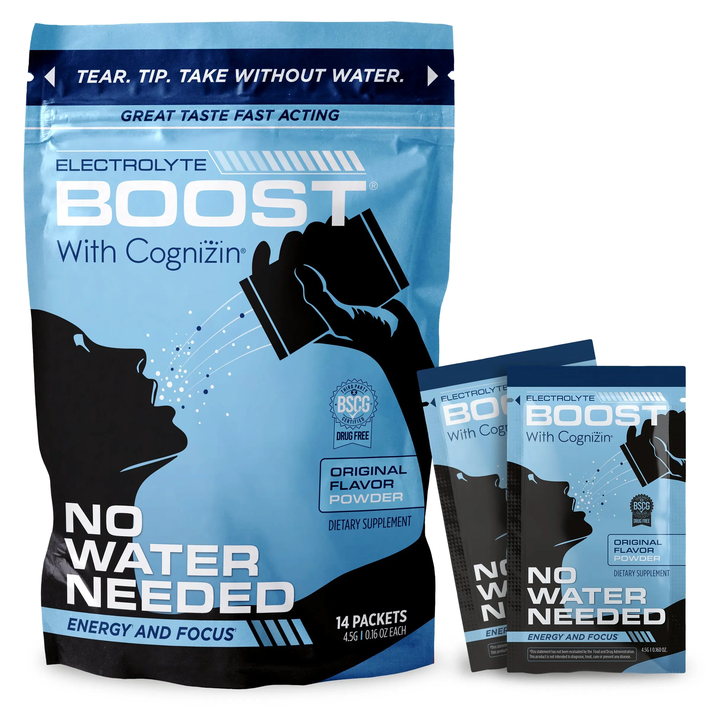 Electrolyte Boost® with Cognizin® 14 Pack Electrolyte Boost® with Cognizin® 14 Pack