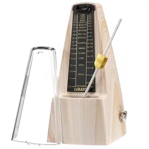 LEKATO Metronome for Piano Guitar Drum Violin, Mechanical Metronome, Accurate Track Beat Tempo for Beginner