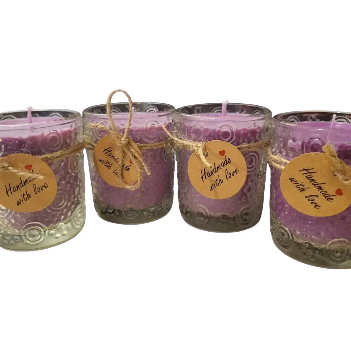 Crazy Nana's Candles - Heart-Shaped Candles - Decorative Candles for Love and Gifts