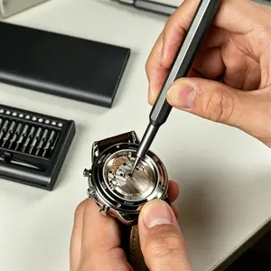 Professional Fine Repair Tool Kit with Precision Screwdrivers 63-in-1  for Watch, Eyeglasses, Mini Electronics