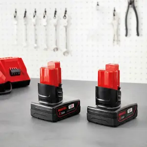 IRONCELL High Capacity  12V 6.5Ah Replacement Battery for Milwaukee Compatible with Milwaukee Cordless Power Tools
