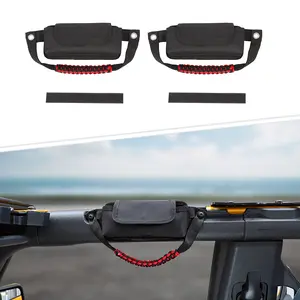 Front Top Door Roll Bar Grab Handle Storage Bag Holder for Ford Bronco 2021+ Accessories tiktokshopspringglowup organizer