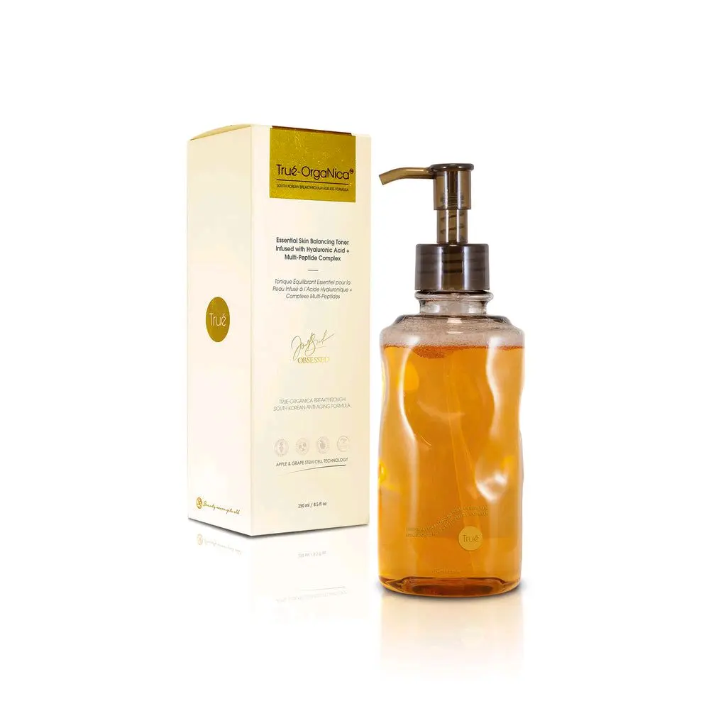 Essential Skin Balancing Toner Infused with Hyaluronic Acid + Multi-Peptide Complex