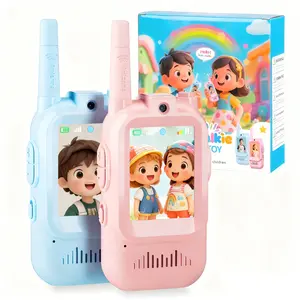 Kids Video Walkie Talkies Toys 2 Pack Long Range Communication with Camera Ideal for 3-12 Year Olds Colorful Audio for Outdoor Indoor Play Holiday Christmas Gifts TikTokShopHolidayHaul