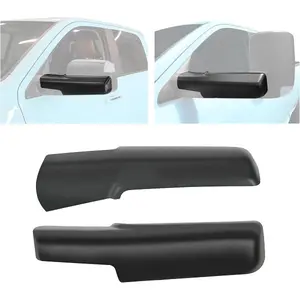 Trailer Tow Mirror Front Arm Cover Right Left Driver Passenger Side RH LH Fit for 2014-2019 Dodge Ram 1500 2500 3500 Replace for #68263393AA 68263392AA
