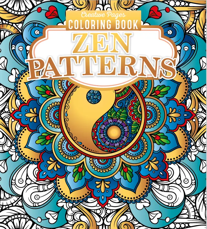 Parragon Geometric Patterns Adult Coloring Book - 128 Relaxing Pages, Stress Management Tool, Mindfulness Aid, Creative Artistic Outlet, Harmonious Mandalas