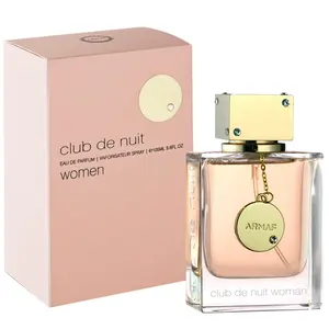 Armaf Club De Nuit for Women - 3.6 oz EDP Spray, Citrus Rose Wood Vanilla Musk Patchouli & Earthy Aromas Long Lasting Aromatic Perfume