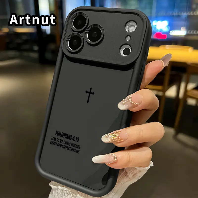 Writing Style Pink Psalms Bible Quotes Mama's Heart Whisper Faith Strength Divine Plan Spiritual Love Pattern Case for iPhone 17 Air Pro Pro Max Soft TPU Bumper Drop Protection Rugged Durable Back Cover for