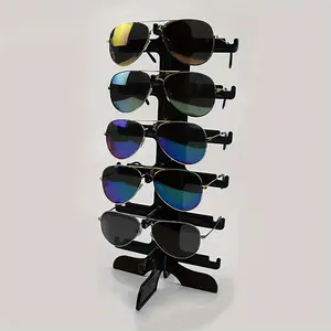 6-Piece Countertop Glasses Display Stand Sunglasses Display Rack Glasses Store Display Myopia Glasses Counter Exhibition, Organiser