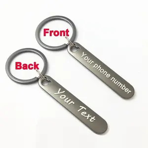 Custom Text key chain