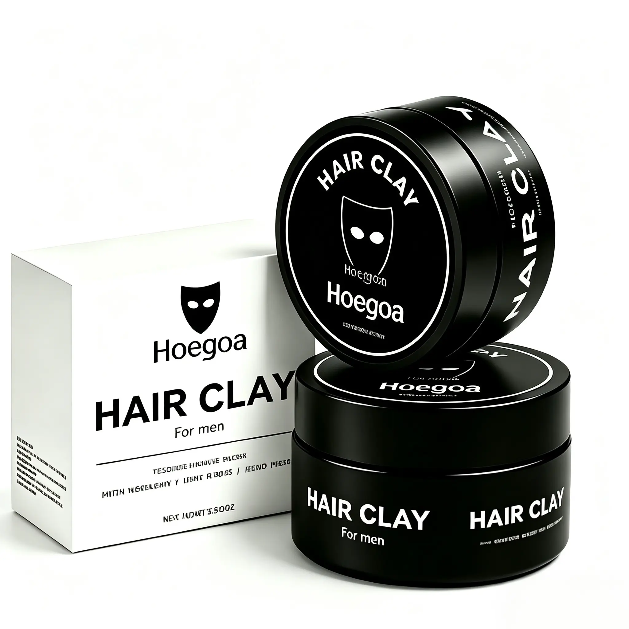 【Buy 1 Get 1 Free】Men's Hair Styling Clay, Easy to Apply - Instant Texture & Volume, Strong Hold, Matte Style Mousse & Gel Paste