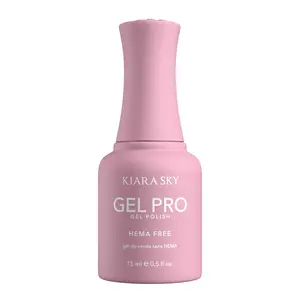 Kiara Sky Gel Pro - Peony Veil HEMA-Free + TPO Free Nail Gel Polish | Intense Pigmentation, Long-Lasting Wear | Finish: Cream 15ml