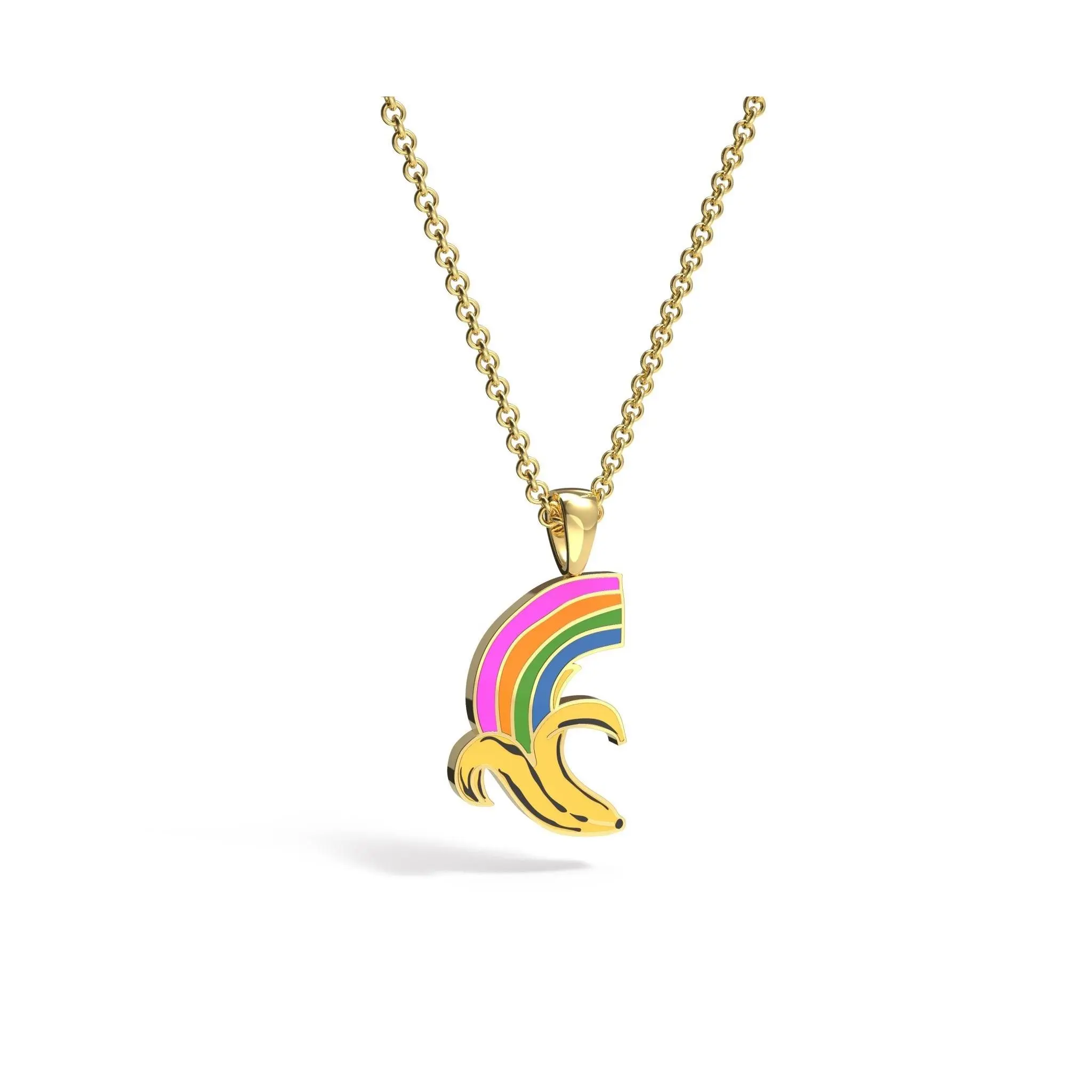 Banana Rainbow Pendant