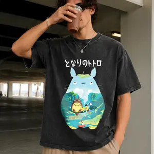 Vintage Ghibli totoro shirt, Spirited Away shirt, Ghibli Sweatshirt, Totoro Shirt, Kiki delivery Shirt, Howl's S-5XL Extra Large