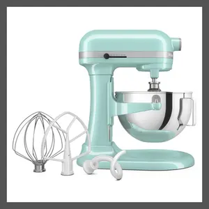 KitchenAid 5.5QT Bowl-Lift Stand Mixer Ice KSM55 11 Speeds 500W Power Control