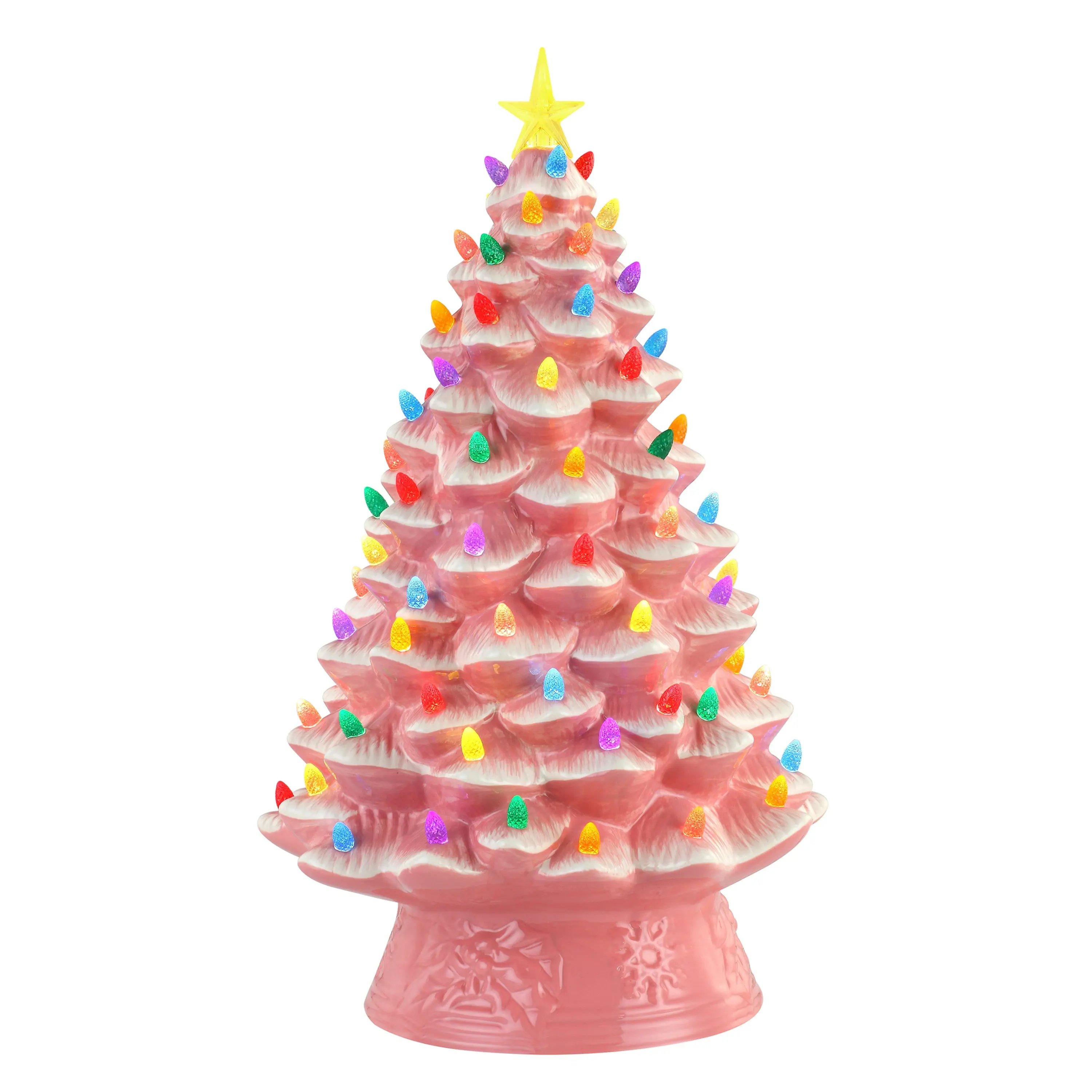 18 in. Nostalgic Ceramic Tree - Pink
