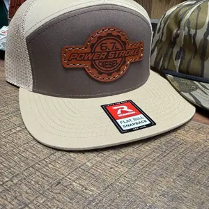 Power Stroke Hat, Leather Patch Hat, F250, F350, powerstroke, Super Duty, gift his her, dad Hat, Husband Gift, Ford Hat, Grandpa Hat, Country Hat, Trucker Hat