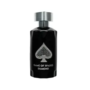 Jo Milano Game Of Spades Diamond Unisex Parfum, 3.0 oz - Infused with Black Pepper, Spices, Blood Orange, White Sandalwood for Elegance