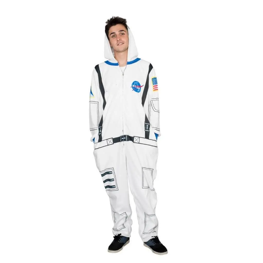 NASA Astronaut Adult Union Halloween Cosplay Costume Suit