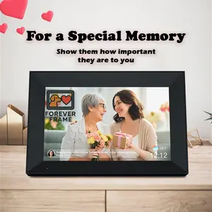 10.1" WiFi Digital Photo Frame with Touch Screen & 32GB Storage - Smart Display for Your Favorite Memories