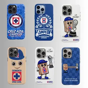 Cruz Azul Campeon Team Soccer Phone Case, Case for iPhone 17 16 15 14 13 12 11 X, Samsung S25 S24 S23 S22 S21, Tough Phone Case, Gift for fan