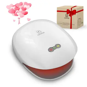 COMFIER FSA/HSA Eligible Lightweight Portable Wireless Hand Massager with Heat - 3 Levels Compression, Battery Powered Rechargeable Device for Carpal Tunnel, 2026 Gift for Men & Women (Hand Relaxation)