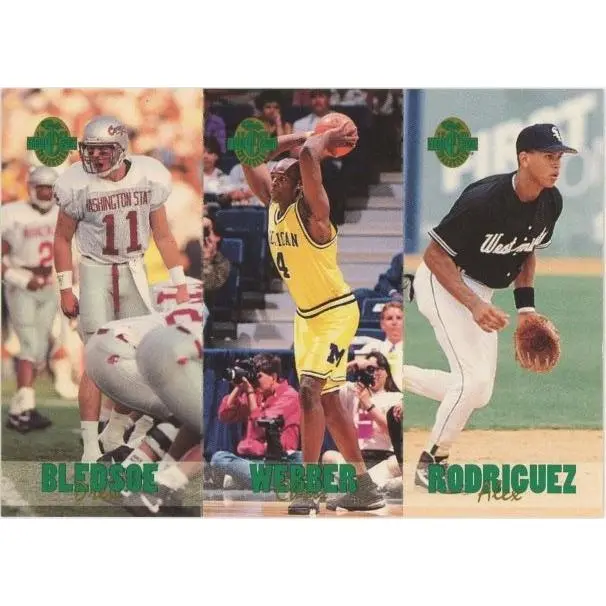 1993 Classic Drew Bledsoe/Chris Webber/Alex Rodriguez
