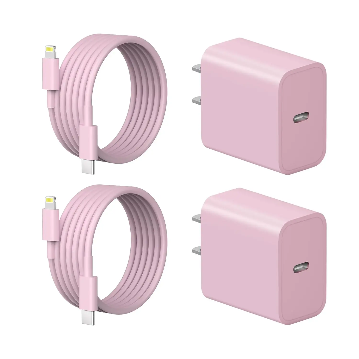 JOZASHON MFi Certified 20W Type C Fast Charging Block with 6FT USB C to Lightning Cable Compatible for iPhone 14/13/12/11 Pro Max/Xs Max/XR/X, iPad, and More Electronic Smartphones and Cellphone Chargers
