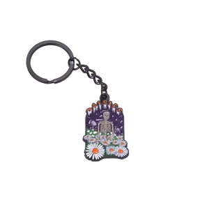 Slime Drips Picking Daisies Keychain