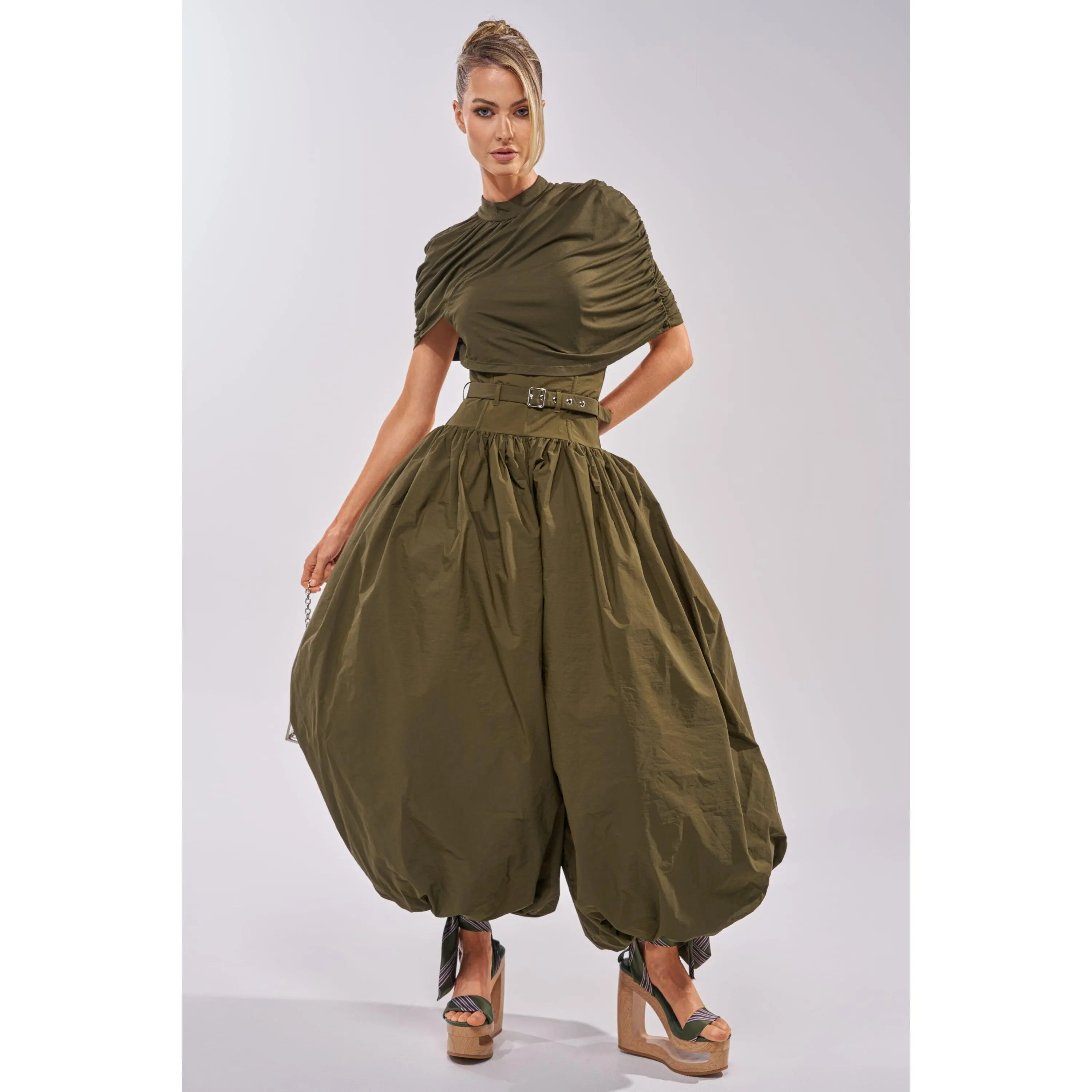 SPIN ME AROUND POPLIN JUMPSUIT