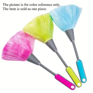1pc, Fluffy Microfiber Delicate Kitchen Duster Laptop Keyboard Brush Computer Screen Cleaner Tool Mini Dusting Wand