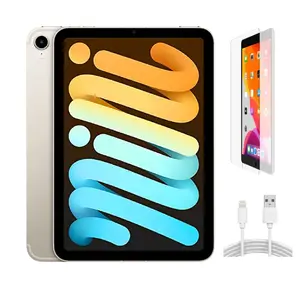 Refurbished Apple iPad Mini 6 A2567 (WiFi) - Excellent Condition with Pre-Installed Tempered Glass & 1 Year Warranty